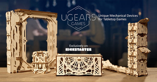 Ugears Presents Unique Mechanical Devices for Tabletop Games