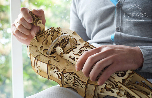 The Ugears Hurdy-Gurdy: inspired by medieval craftsmen & engineered with love for music