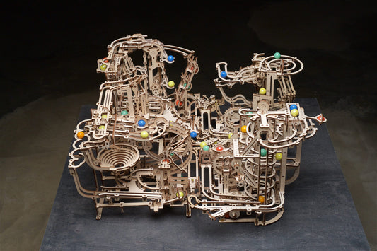 Discover the marvellous world of Ugears Marble Run toy models!