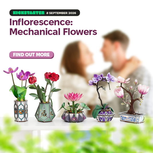 Meet Inflorescence: UGEARS Mechanical Flowers
