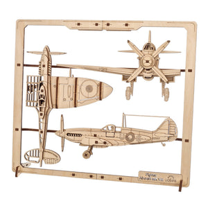 Stíhací letoun 2.5D puzzle