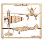 Stíhací letoun 2.5D puzzle